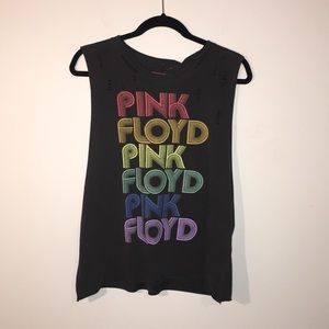 Pink Floyd Tops - Pink Floyd Sleeveless Cotton Tank Pink Floyd Tops - Pink Floyd Sleeveless Cotton Tank